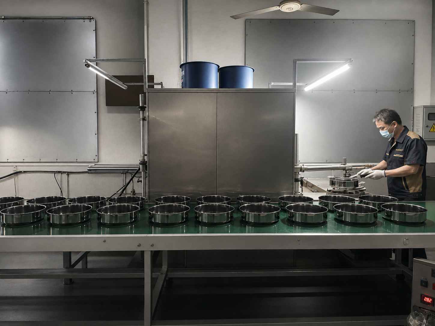 Shangwey straight-sided cookware production line