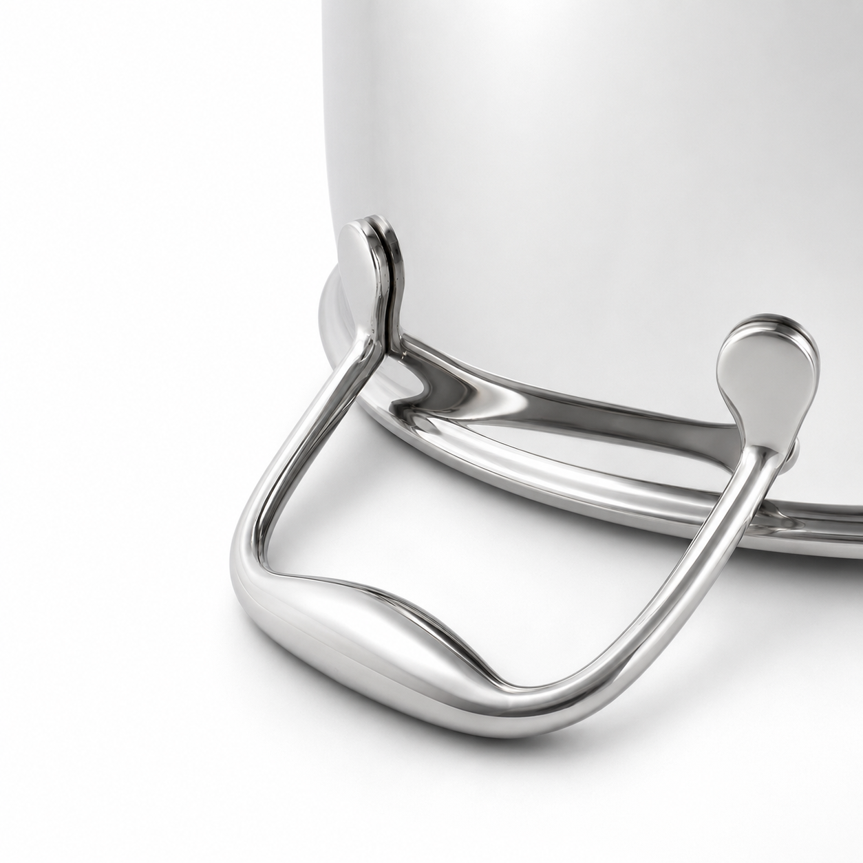 24cm PFAS-Free KFCC G8 Honeycomb Stainless Steel Stock Pot with Glass Lid|CNP01-24 - 图片 5