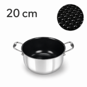 20cm G8 Microdot Microdot Small Cooking Pot, PFAS-Free Physical Nonstick | PNP01-20