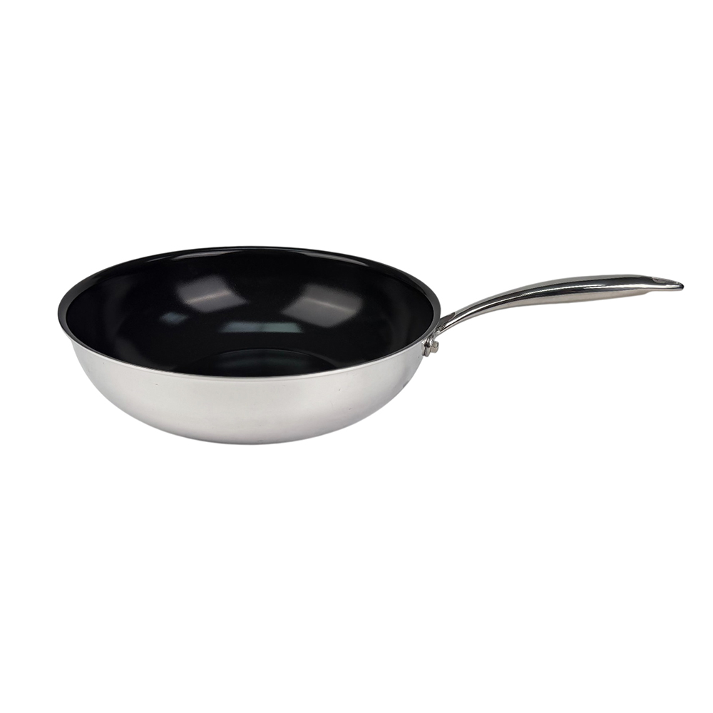 28cm G8 Microdot Physical Nonstick Wok Pan, PFAS-Free Physical Nonstick | PNW01-28 - 图片 7