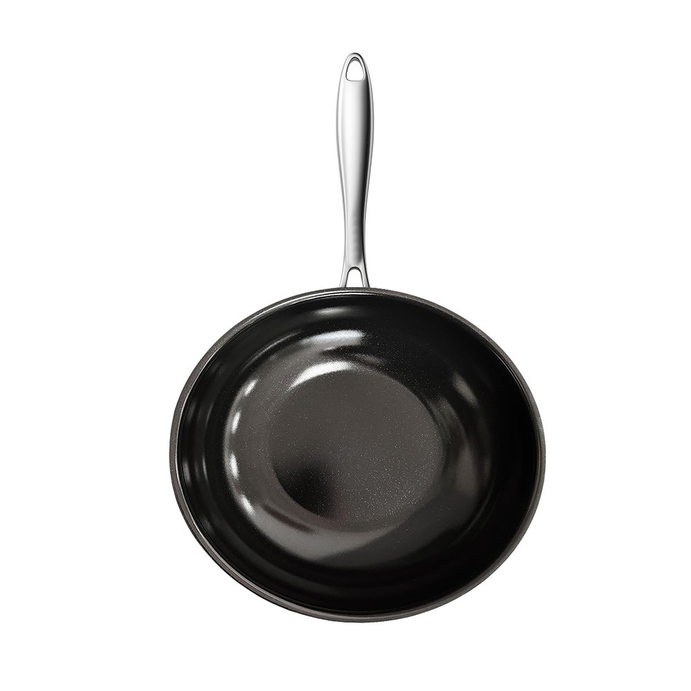 28cm G8 Microdot Physical Nonstick Wok Pan, PFAS-Free Physical Nonstick | PNW01-28 - 图片 3