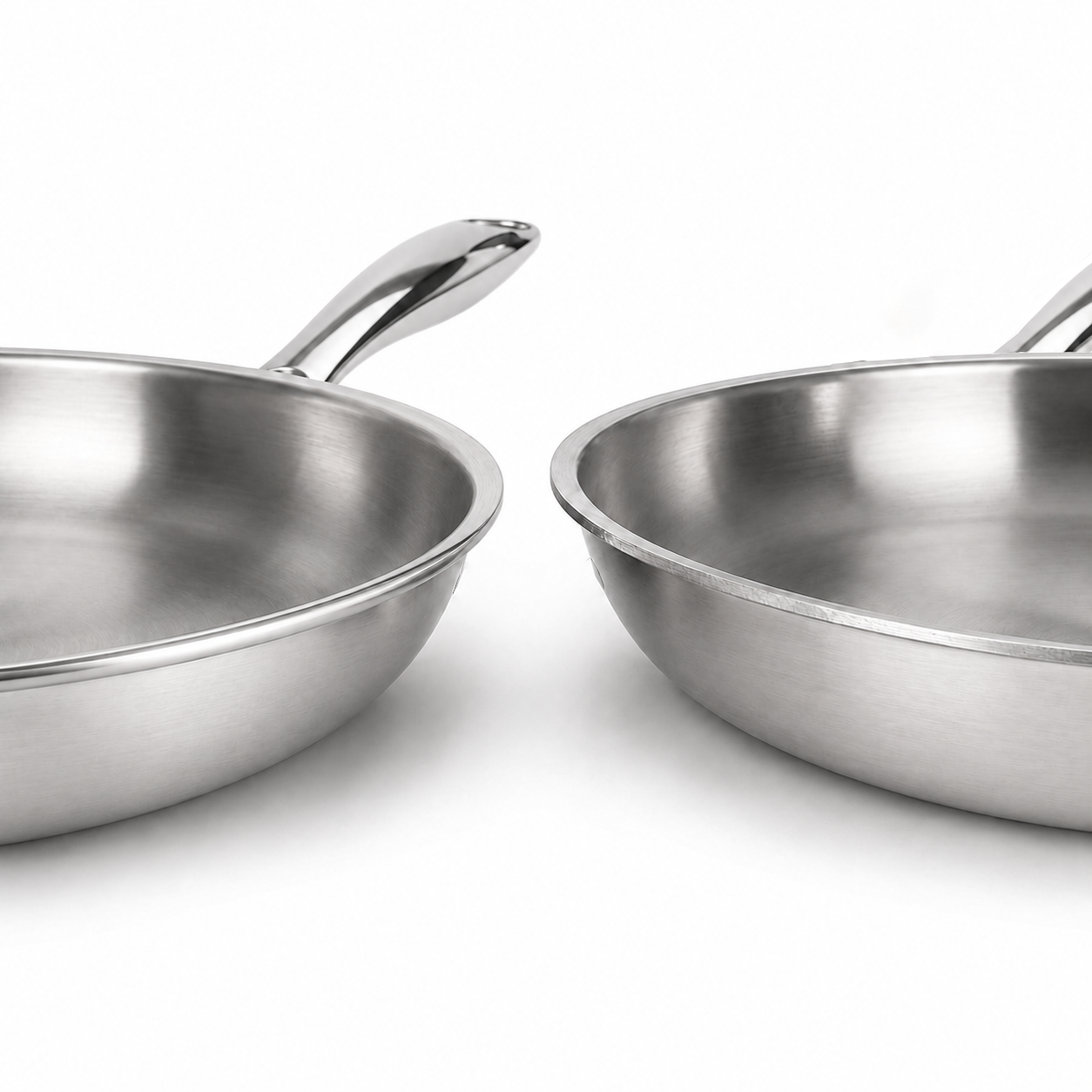 20cm Small No-Coating Breakfast Pan, Tri-Ply Stainless Steel | SSF01-20 - 图片 5