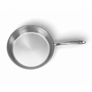 30cm Professional Uncoated Frying Pan, Tri-Ply Stainless Steel | SSF01-30