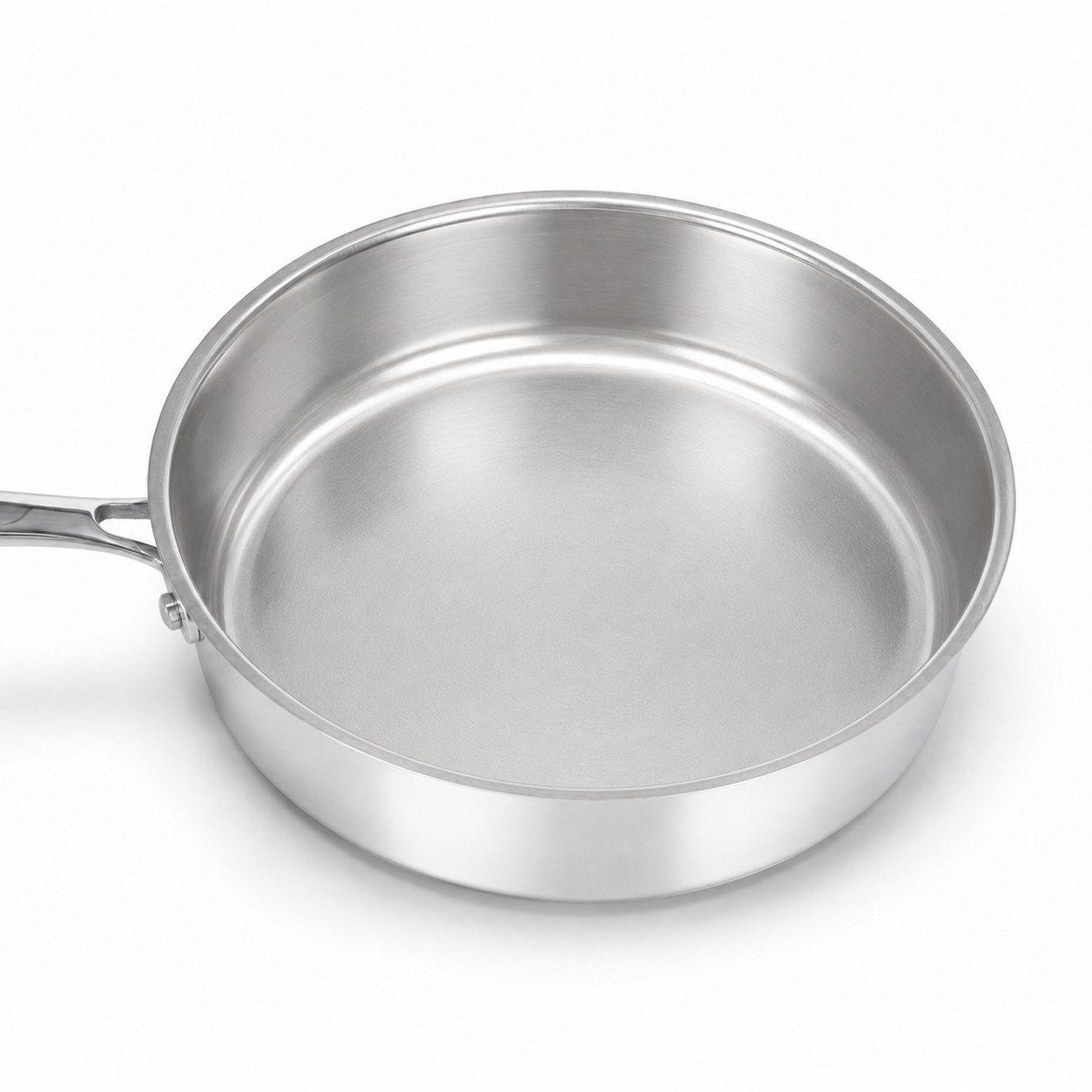 26cm Uncoated Multipurpose Sauté Pan, Tri-Ply Stainless Steel | SSS01-26 - 图片 5
