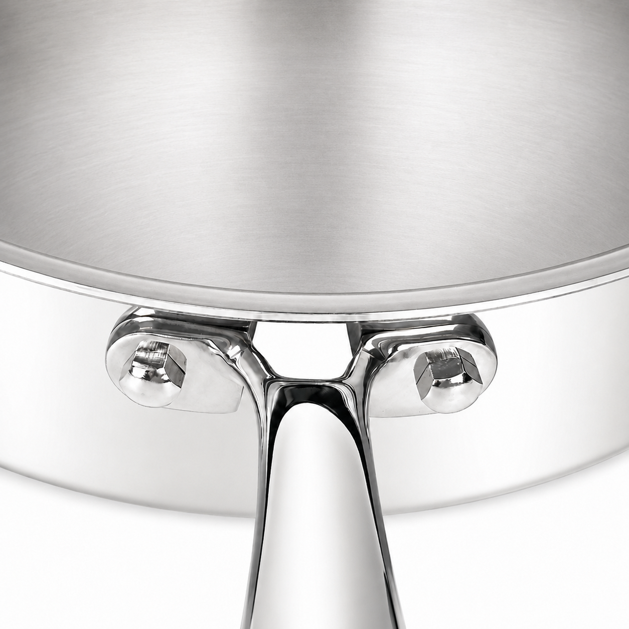 26cm Uncoated Multipurpose Sauté Pan, Tri-Ply Stainless Steel | SSS01-26 - 图片 4