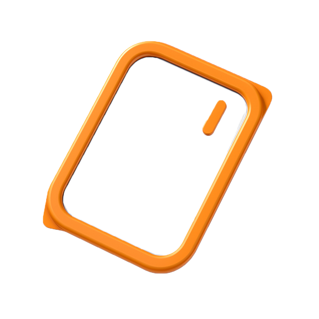 Orange Ceramic Stainless Steel Glass Lid Lunch Box for Meal Prep | BTC01 - 图片 2