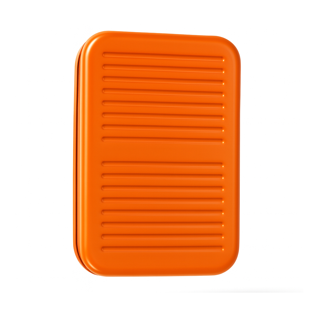 Orange Ceramic Stainless Steel Glass Lid Lunch Box for Meal Prep | BTC01 - 图片 5