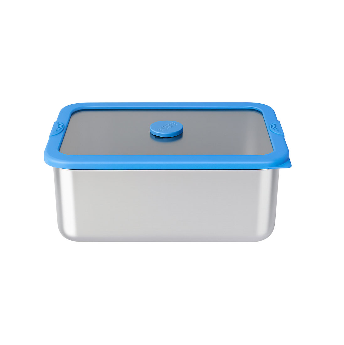 Stainless Steel Food Container with Blue Center-Vent Glass Lid| BTE01 - 图片 3