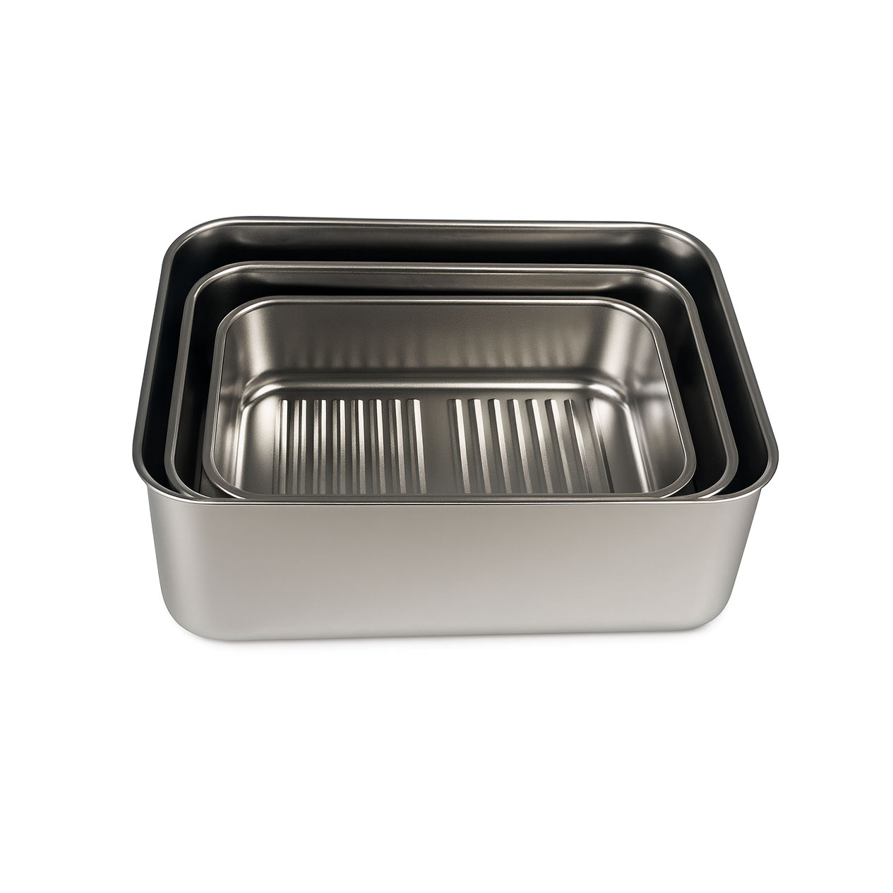 Orange Silicone Sealed Electropolished Stainless Steel Lunch Box| BTE01 - 图片 4