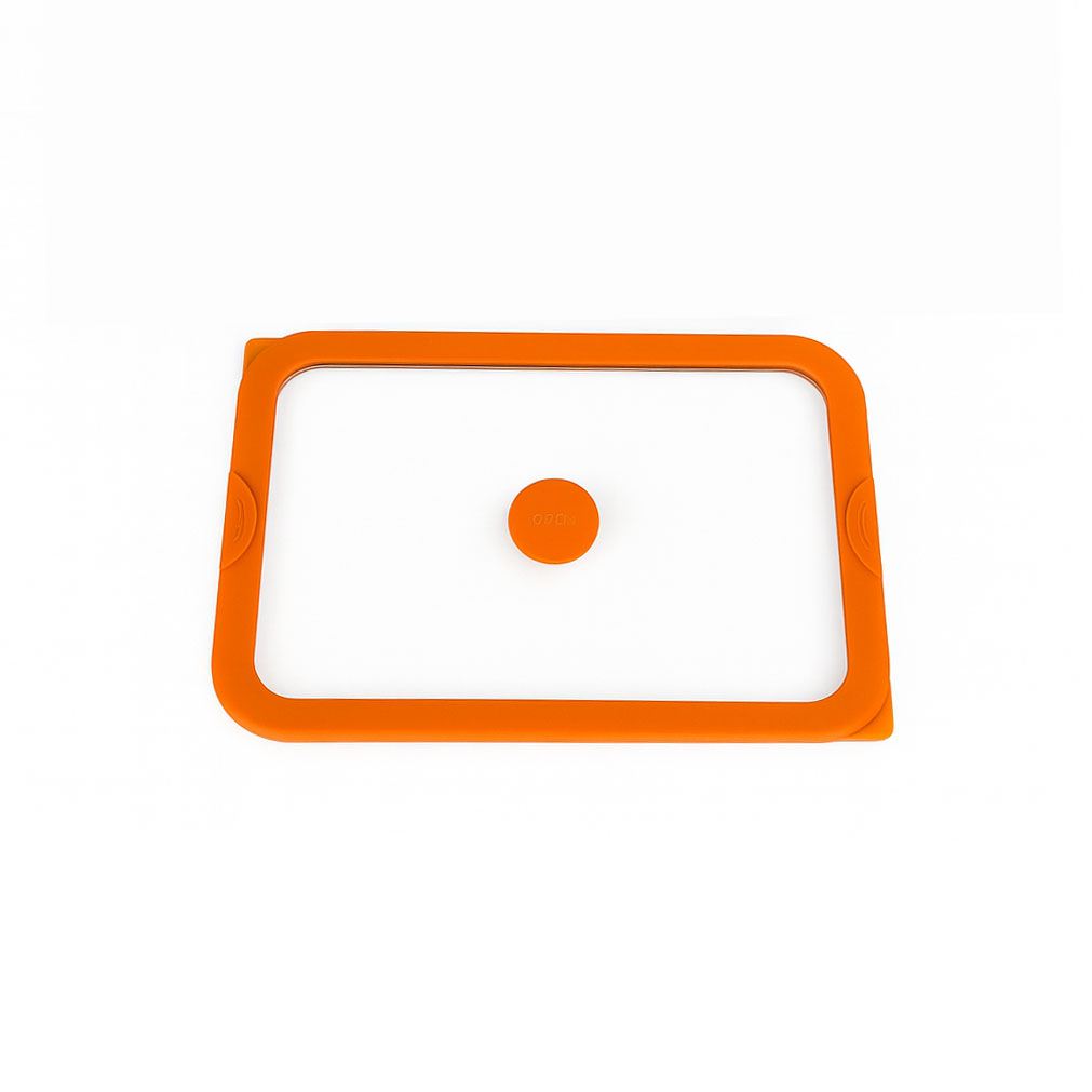 Orange Silicone Sealed Electropolished Stainless Steel Lunch Box| BTE01 - 图片 7