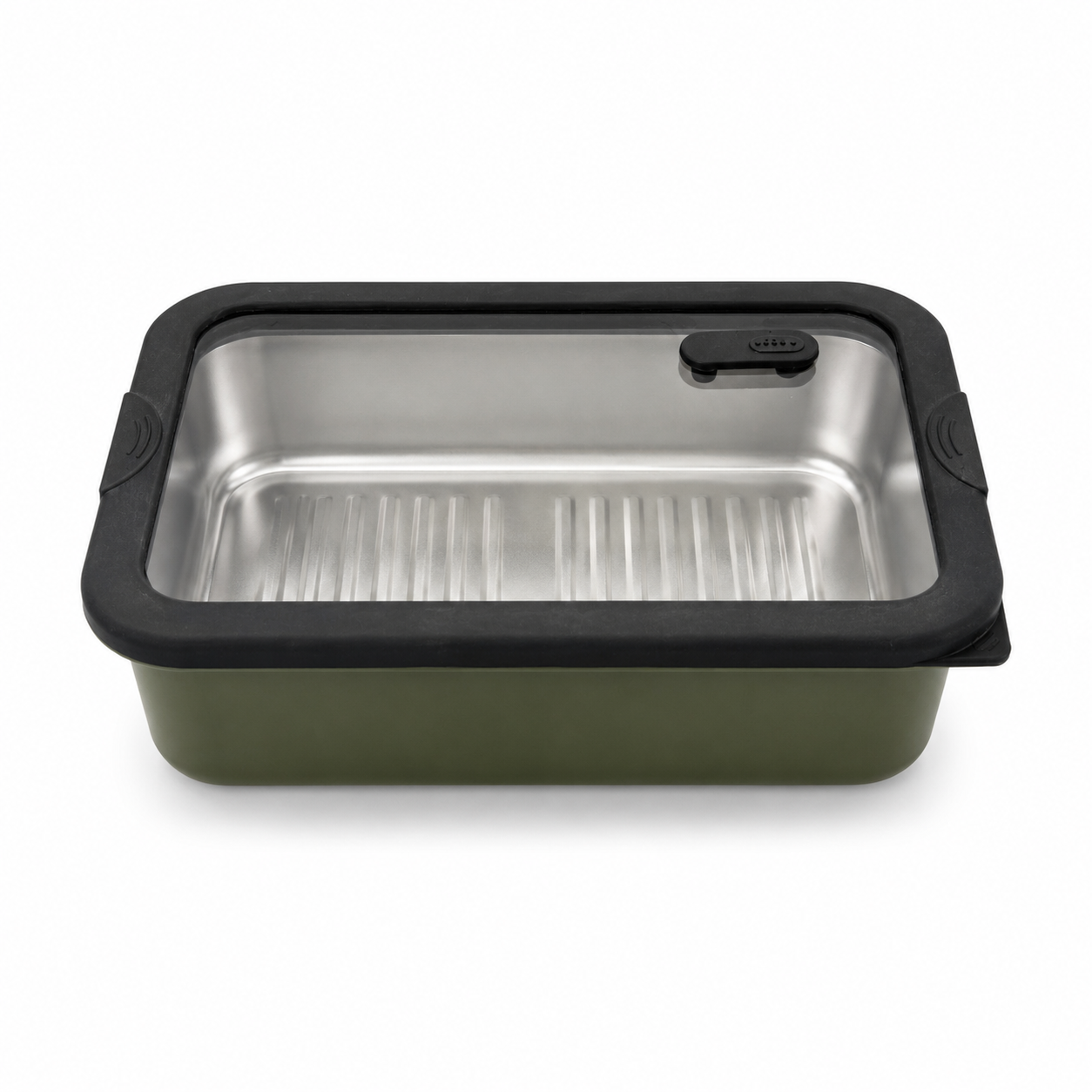 Dark Green Ceramic Coated Stainless Steel Food Storage Container| BTC01 - 图片 5