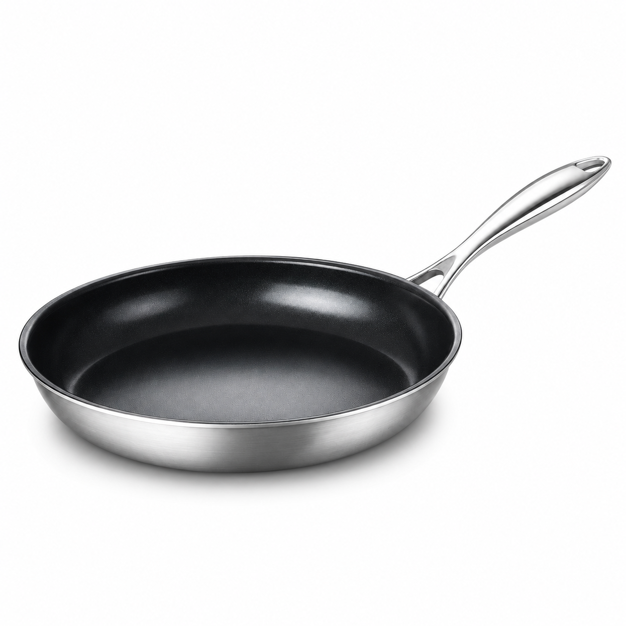 26cm G8 Microdot Microdot Stainless Steel Chef Pan, PFAS-Free Physical Nonstick | PNF01-26 - 图片 2