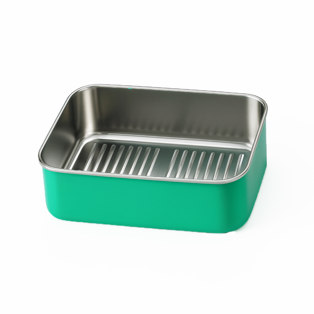 Green Leakproof Ceramic Coated Stainless Steel Food Container | BTC01 - 图片 7