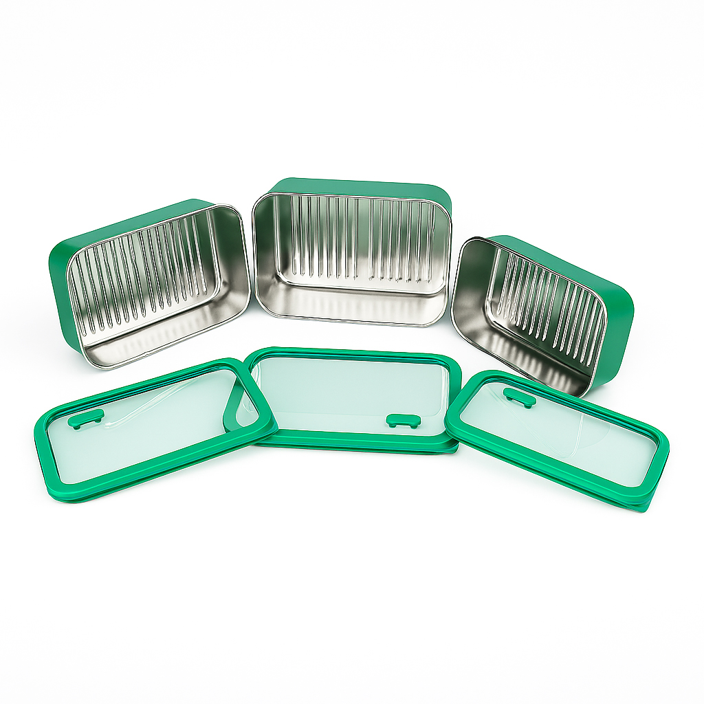 Green Leakproof Ceramic Coated Stainless Steel Food Container | BTC01 - 图片 11