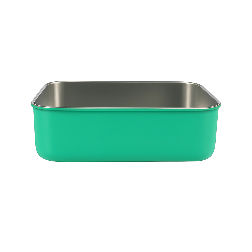 Green Leakproof Ceramic Coated Stainless Steel Food Container | BTC01 - 图片 5