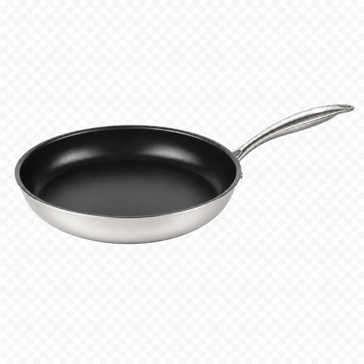 Shangwey micro-dot G8 ceramic frying pan with stainless exterior